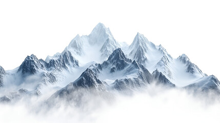 Obraz premium mountain landscape with snow