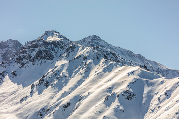 Obraz premium ski resort in the alps