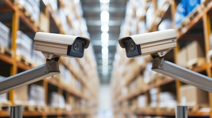 CCTV Security System in Warehouse Environment