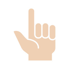 Idea icon in flat color style