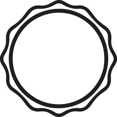 Seal icon symbol Silhouette. Isolated background