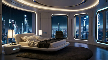 interior of a bedroom