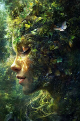 Portrait of Gaia, Mother Nature