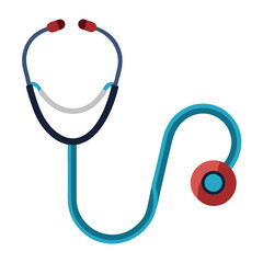 Medical equipment - stethoscope vector
