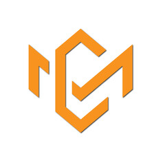 creative modern color full logo design