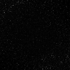 Fototapeta premium Black background with white elements (imitation of night sky with stars)