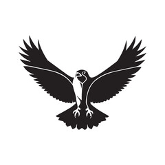 eagle silhouette eps vector file