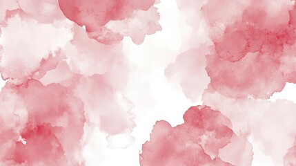 Fototapeta premium Soft pink watercolor background with gentle abstract shapes creating a dreamy and elegant atmosphere.