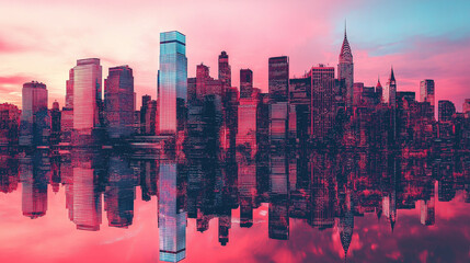 Fototapeta premium Driving financial inclusion and growth through loans and technology in digital banking and fintech innovations