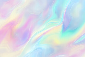 Holographic Abstract Background, pastel rainbow colors, grainy gradient, seamless pattern