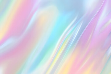 Holographic Abstract Background, pastel rainbow colors, grainy gradient, seamless pattern