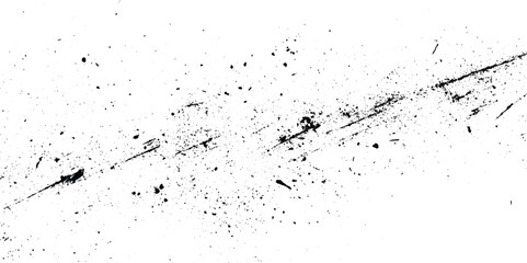 grainy and dusty black particles on white background, grunge texture overlay with various particles and scratches, grunge old scratched concrete wall distressed texture.