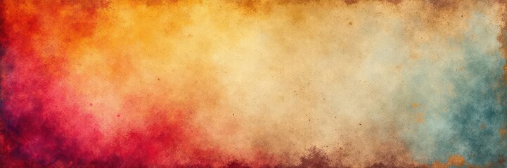 Obraz premium Timeworn paper, mottled surface showing ink stains & tears , vintage texture background, worn, creased paper