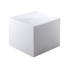 white box isolated on white