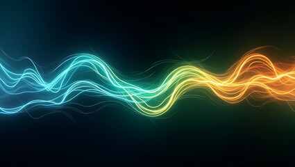 Abstract colorful speed motion background. Generative Ai.