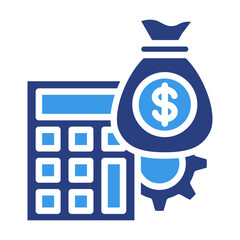 Cost Accounting  Icon Element For Design
