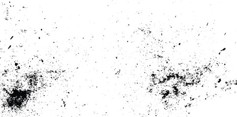 Distressed overlay texture Grunge of black scratches and dots, Overlay Distress grain monochrome texture with dusty and grunge effect, Dark weathered overlay pattern sample with scratches and stains.