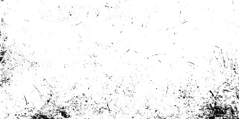 grainy and dusty black particles on white background, grunge texture overlay with various particles and scratches, grunge old scratched concrete wall distressed texture.