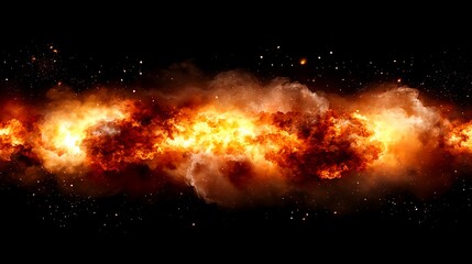 Attention-grabbing Buy 1 Get 1 Free text with vivid color explosions in the background, symbolizing energy, excitement, and a special deal