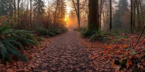 Fototapeta premium Forest Path 