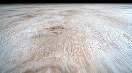 Light wood grain texture, close-up view, tabletop background, design use