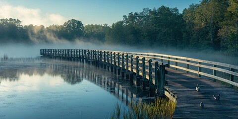 Wooden Bridge Vista
