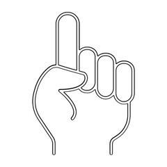 Idea icon in line style