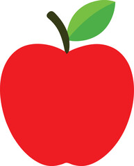 Red Apple Vector illustration