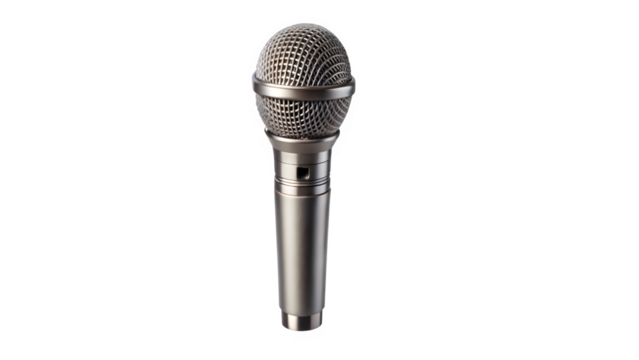 Premium Wireless Microphone PNG – Transparent Cutout for Audio & Broadcast Design