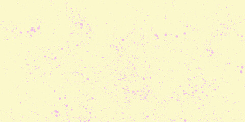 Dusty halftone dots on a beige textured background with pink spray paint splashes, ink stains and grunge overlays in retro style, paper with a stipple effect.