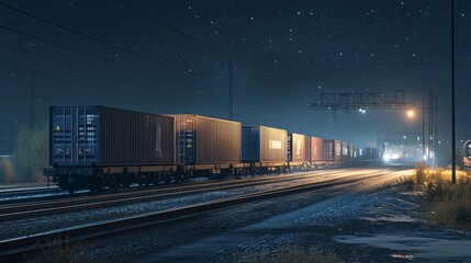 Logistics on the railway