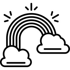Colorful Rainbow Icon