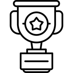 Winner Trophy Icon