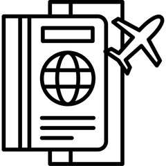 Travel Passport Icon
