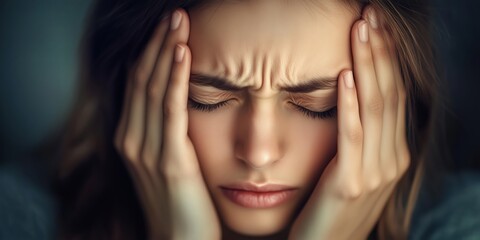 Fototapeta premium Personal Health and Chronic Fatigue – Strategies to manage and alleviate chronic fatigue syndrome symptoms effectively and save energy