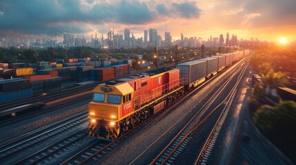 Freight trains &ndash; an effective logistics system