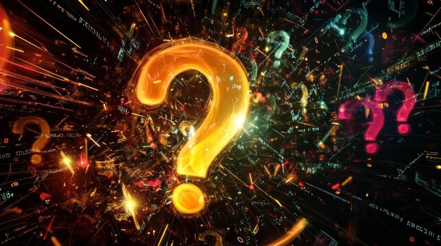 Vibrant visual of numbers emerging from chaotic code lines  a fusion of mathematics and programming