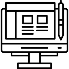 Modern Web Design Icon