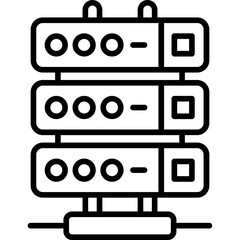 Cloud Server Icon
