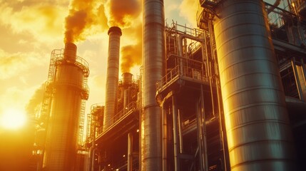 High-Tech Security Interface in Manufacturing Facility