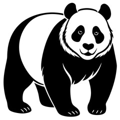 panda bear vector illustration