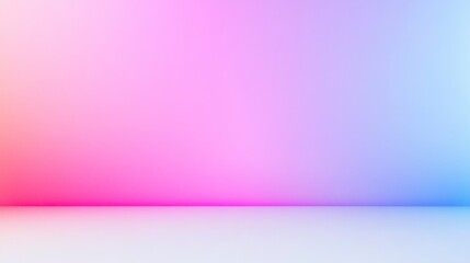 Fototapeta premium Soft Gradient Empty Room Background: Modern Abstract Design