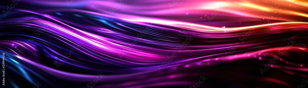Poster abstract background featuring colorful lines and shapes creating a dynamic visual design for various