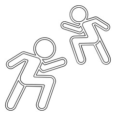 Competition icon in line style