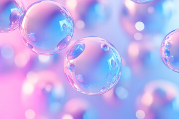 Rainbow Reflection Bubbles

