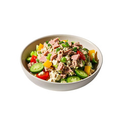Tuna Salad on transparent background