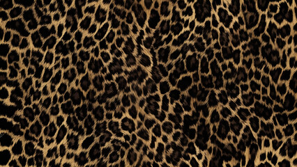 
leopard, real hair, jaguar spots, dark background, fluffy animal print, stylish design for fabric