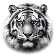 흰 배경, 호랑이, 펜슬 드로잉, jpeg (white background, tiger, pencil drawing, jpeg)
