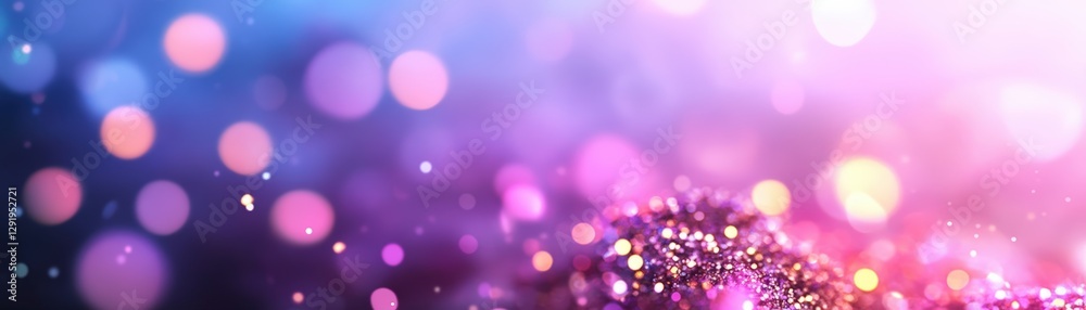 Poster abstract glowing background with bokeh lights creating a soft visual effect for artistic projects