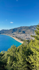 Obraz premium Coastal city landscape. High quality photo